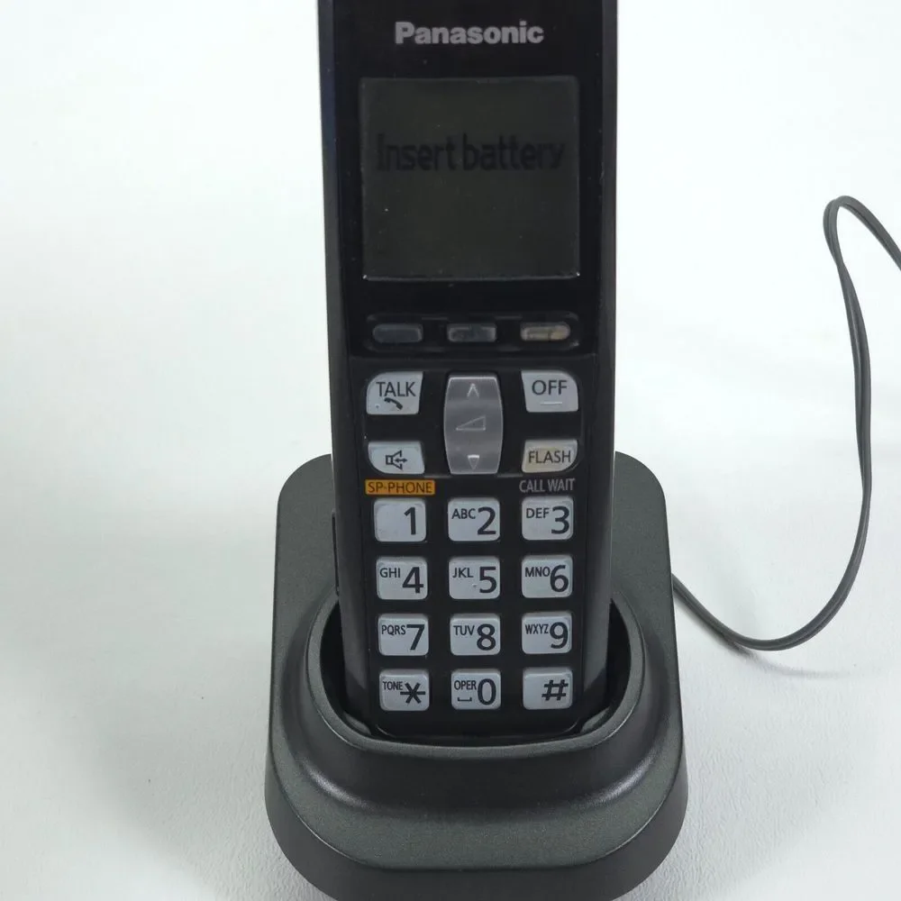 Panasonic PNLC1008ZA T Cordless‎ Phone Charger Base + PQLV219 AC Adapter TESTED!